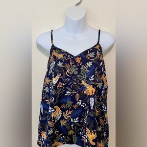 J.Crew Jungle Print Cami Top